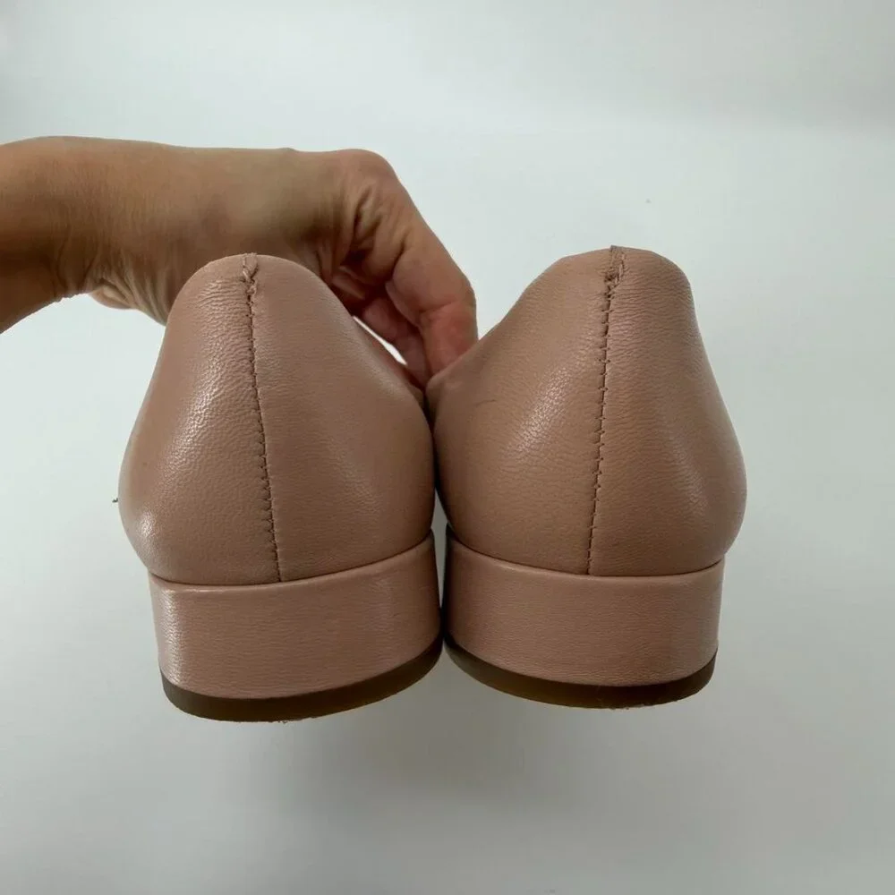 Tory Burch Cream Chelsea 25mm Ballet Flats Size 6.5 Pumps - Picture 5 of 7